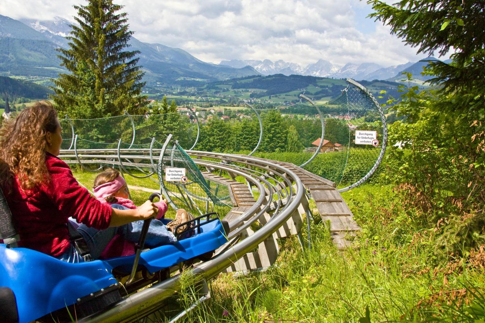 Ferienbungalow Mountain View Wood Spital Am Pyhrn Exteriér fotografie