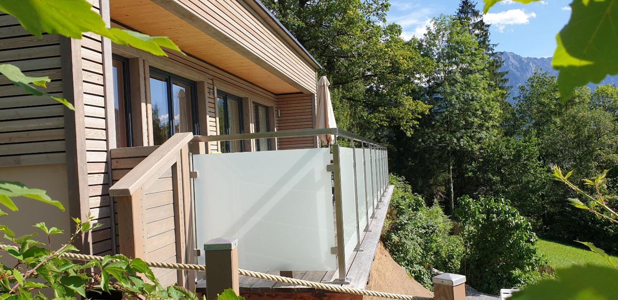 Ferienbungalow Mountain View Wood Spital Am Pyhrn Exteriér fotografie